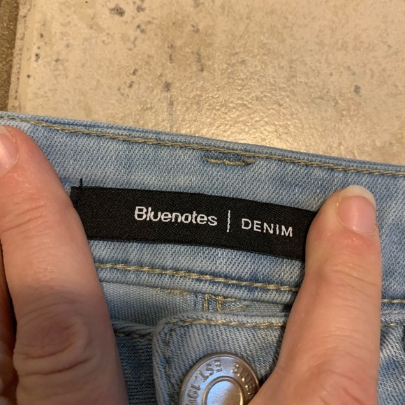 Bluenotes Light Wash Denim Jeans - Size 27, Short - High-Rise, Skinny Fit - Picture 2 of 6